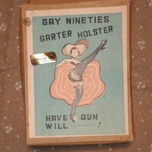 Vintage Garter Holster with Retro Design